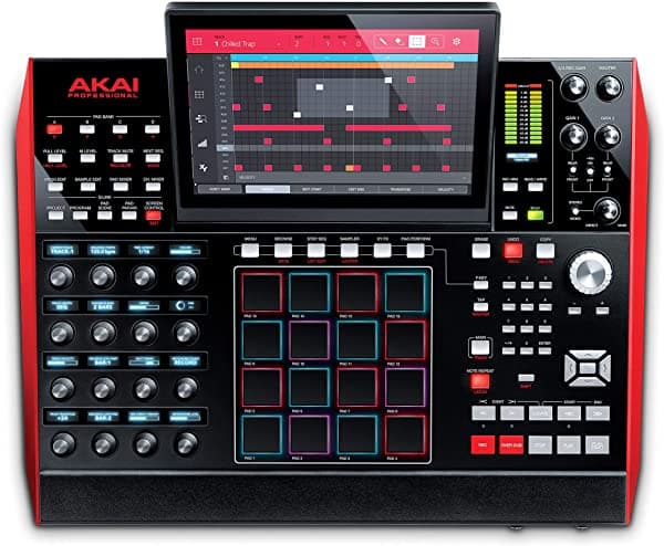 Akai Professional MPC X - Caja de Ritmos Independiente y Muestreador Con Pantalla de 10.1 Pulgadas Pads de Ritmo Motores de Sintetizador y Salidas CV de Compuerta
