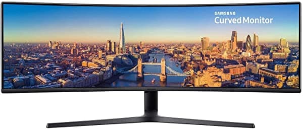Samsung C49J890DKU 49" LED Curvo Negro Monitor de Computadora LC49J890DKUXEN