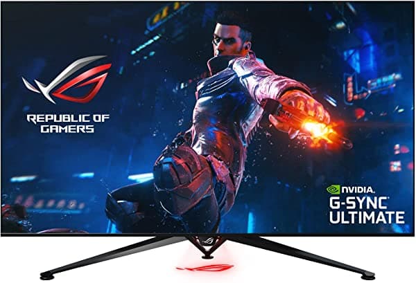 Asus Rog Swift Pg65Uq 65" Hdr Monitor De Juegos 144Hz 4K (3840 X 2160) G-Sync Ultimate Eye Care Displayport Hdmi Usb Aura Sync Hdr10 Displayhdr1000 Uhd Premium