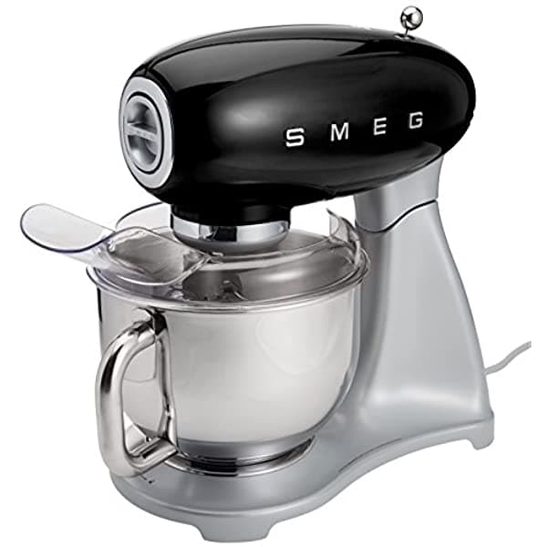 Smeg Soporte Mezclador De 5 Cuartos Negro SMF01BLUS