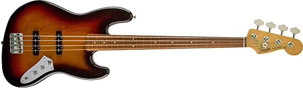 Fender Jaco Pastorius Jazz Bass Fretless con Diapasón de Palisandro - 3 Colores Sunburst (Fender 196208800)