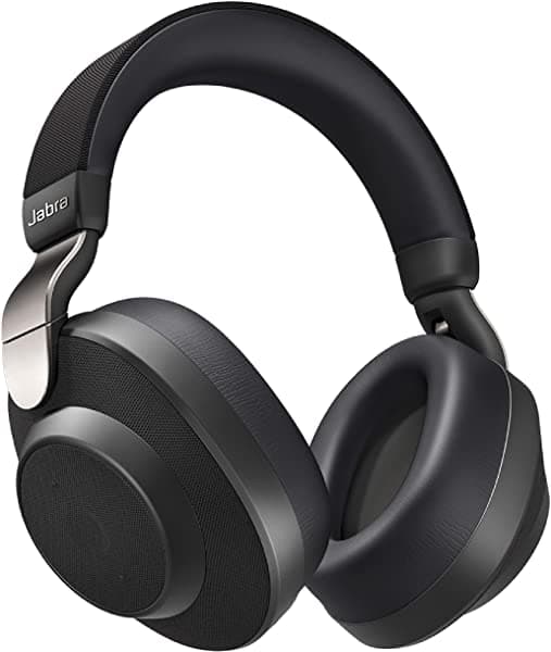 Jabra Elite 85H Auriculares Inalámbricos Con Cancelación De Ruido Color Negro Titanio - Auriculares Bluetooth Compatibles Con Iphone Y Android - Micrófono Integrado Larga Duración De La Batería - Resistente A La Lluvia Y Al Agua 100-99030000-02