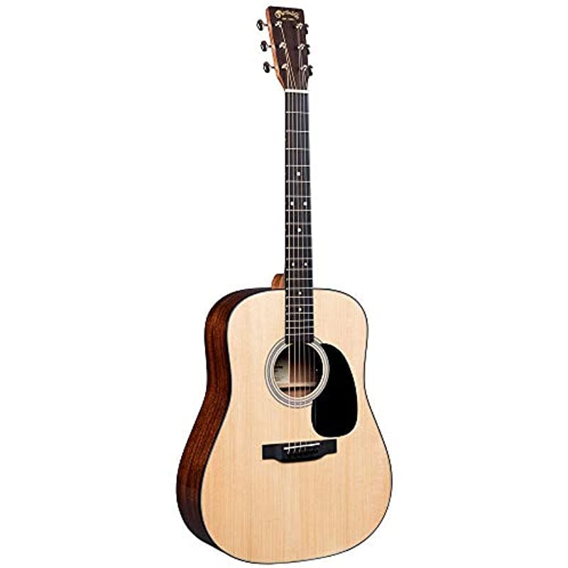 Martin Guitar Road Series D-12E Guitarra electroacústica con Funda, Construcción de Abeto Sitka y Sapele, Diapasón de 14 Trastes y Forma del Mástil de Artista Intérprete con Taper de Alto Rendimiento 11D12E