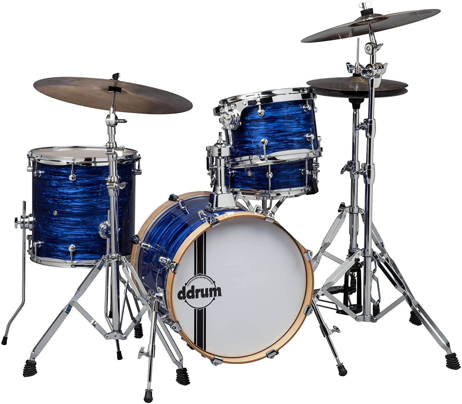 Ddrum Se Flyer Bp Speakeasy Flyer 4-Piece Bop Kit Blue Pearl