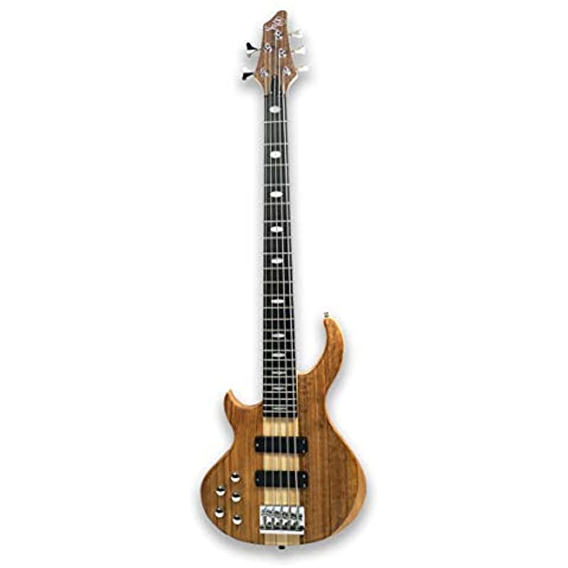 YINGE Guitarra Eléctrica De Bajo Con 5 Cuerdas Para Zurdos Millettia Laurentii+Okoume Cuerpo De Arce B05-LEFT