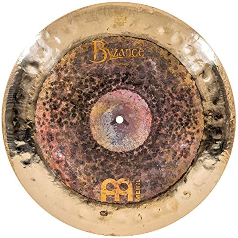 Meinl Cymbals Byzance 16" Dual China - Hecho en Turquía - Bronce B20 Martillado a Mano, Garantía de 2 Años, B16DUCH