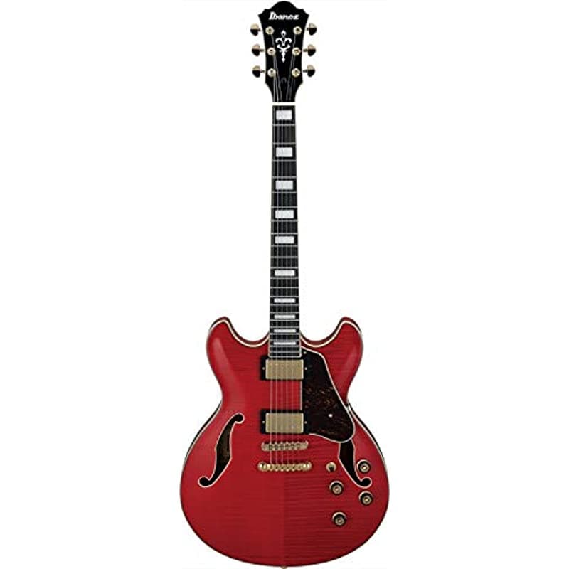 Ibanez As93Fm Artcore Expressionist Hollow Body Guitarra Eléctrica Transparent Cherry Red AS93FM-TCD