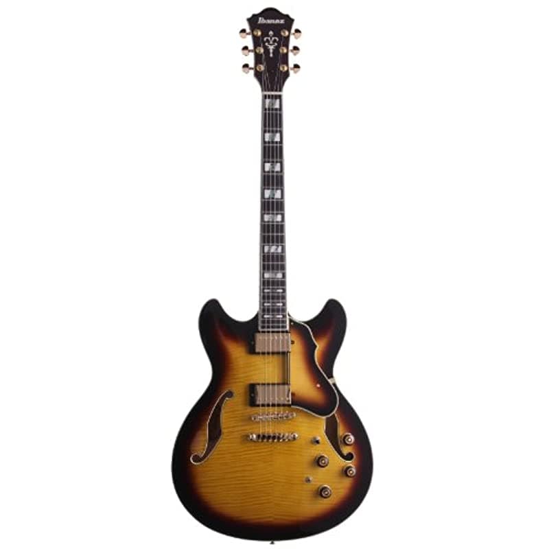 Ibanez As153As Artstar Semi-Hollow Guitarra Eléctrica Antique Yellow Sunburst Finish AS153AYS