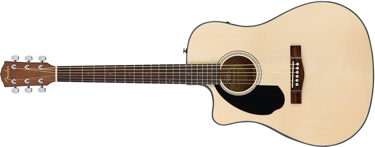 Fender Cd-60Sce Dreadnought - Guitarra Acústica Color Natural 970118021