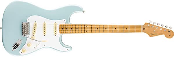 Fender Vintera 50s Stratocaster Guitarra Eléctrica, con Garantía de 2 Años, Azul Sónico, Diapasón de Arce 149912372
