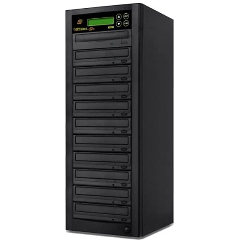 Copystars Dvd Duplicador Sata Dual Capa Athena Controlador Cd Dvd Copier Burner Torre De Duplicación 1-10 DVD-dupe24