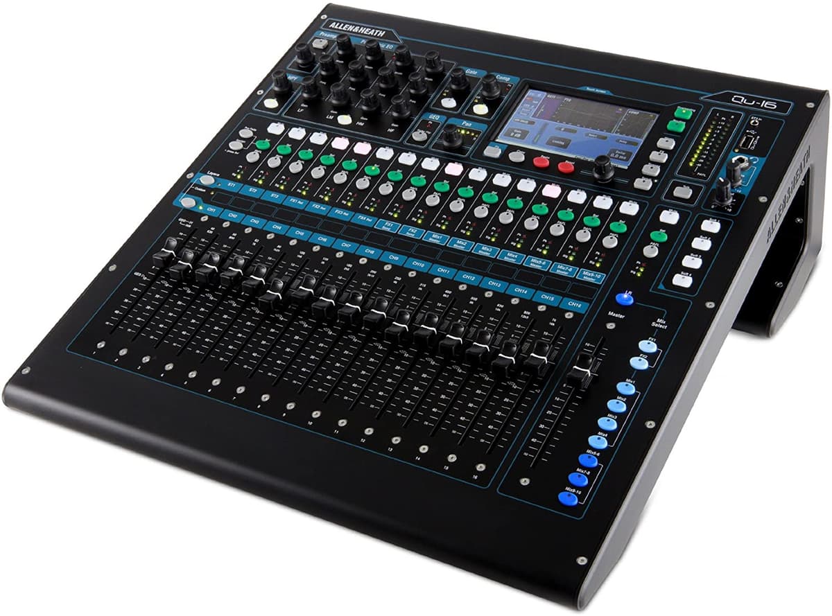 Allen & Heath Qu-16 Rack Mountable Digital Studio Y Instalación Y Instalación