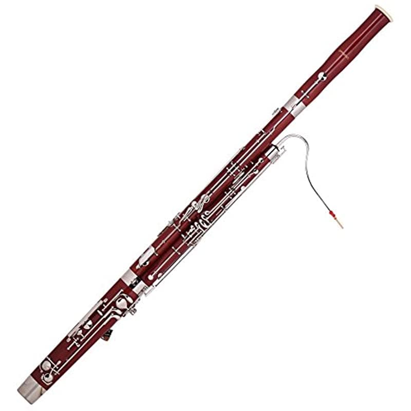 Ammoon C Key Bajooon Maple Wood Body Instrumento Guantes De Láminas Case De Tela De Limpieza
