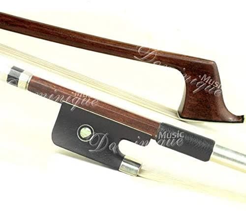 D Z Strad Celo Bow Model 805 Pernambuco Bow Ebony Parisian Eye Frog