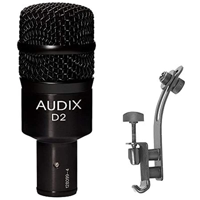 Audix D2 Dynamic Instrumento Micrófono Dm50 Drum Rim Micrófono Clip Bundle 8541751907