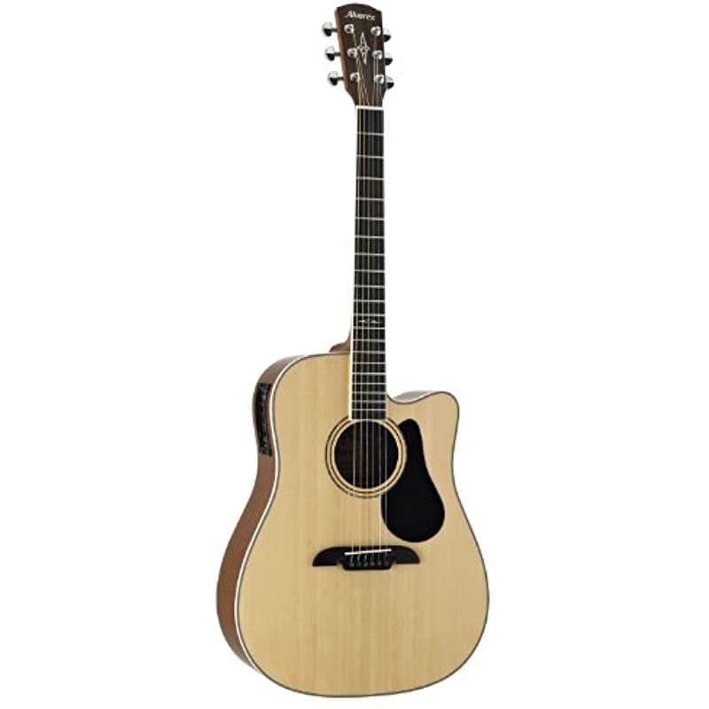 Alvarez Artist Series Ad60Ce Dreadnought Acústica - Guitarra Eléctrica Acabado Natural/Brillante