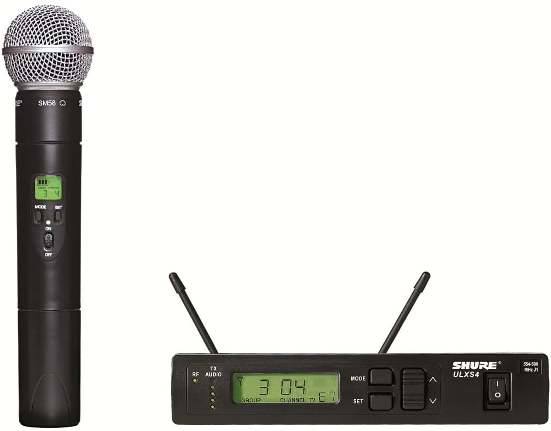 Shure ULXS24/58 Sistema Inalámbrico de Mano J1 ULXS24/58-J1
