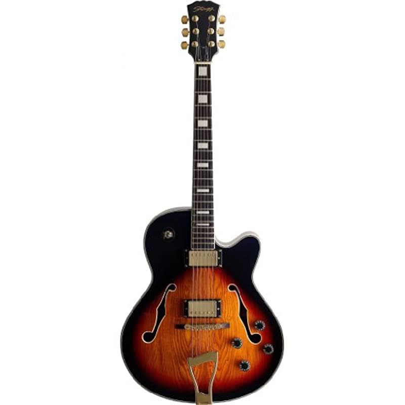 Stagg A300 Jazz Guitarra Semi-Electroacústica Violinburst A300-VS