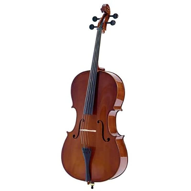 Palatino Vc-450 Allegro Cello Outfit Que Lleva Fondo 4 4 Tamaño