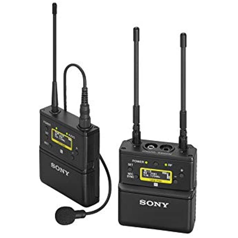 Sony Uwp-D 1 Sistema De Micrófono Inalámbrico Negro Talla Única (Uwp-D21/14)
