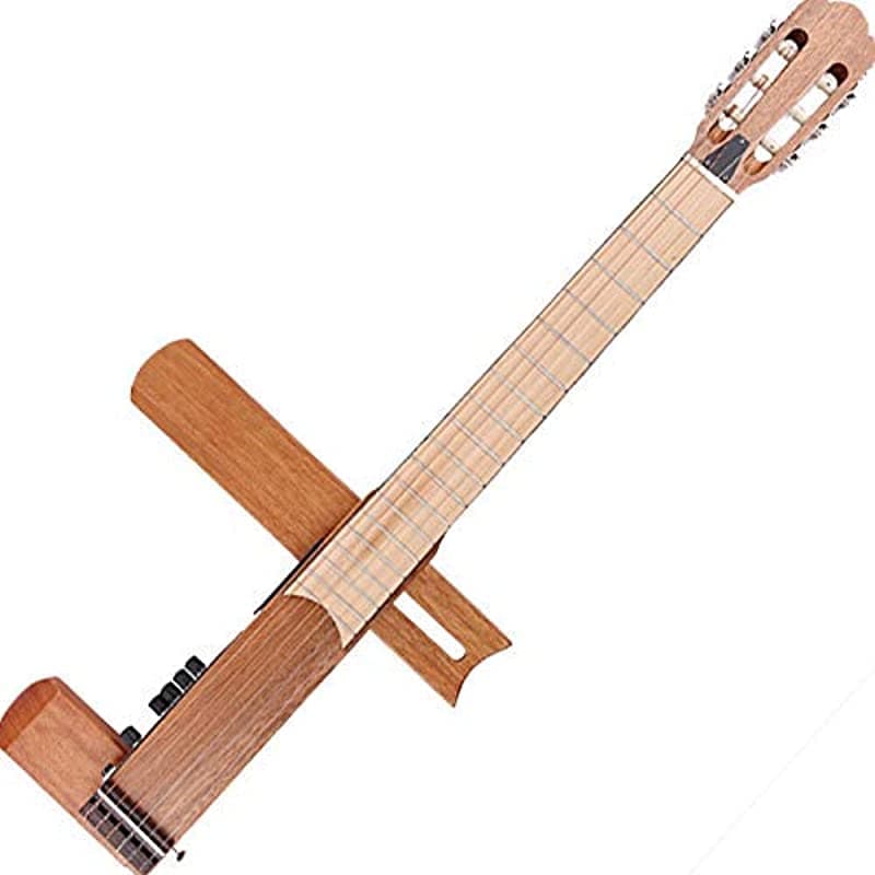 Cross Guitarra 2.0 Plegable/Plegable Clásico Nylon-String Acústica/Eléctrica Viaje Guitarra Silenciosa Con Bolsa De Gig [Crs2-N]