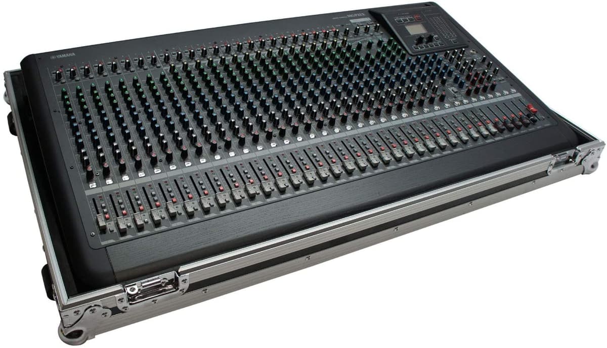 Harmony Hcmgp32 Flight Transport Road - Carcasa De Audio Compatible Con Mezclador Yamaha Mgp32X