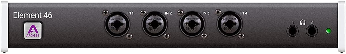 Apogee Element 46 Placa de Audio Thunderbolt, 4 Preamplificadores de Micrófono Apogee de Clase Mundial y Entradas de Línea, Hecho en EE. UU.