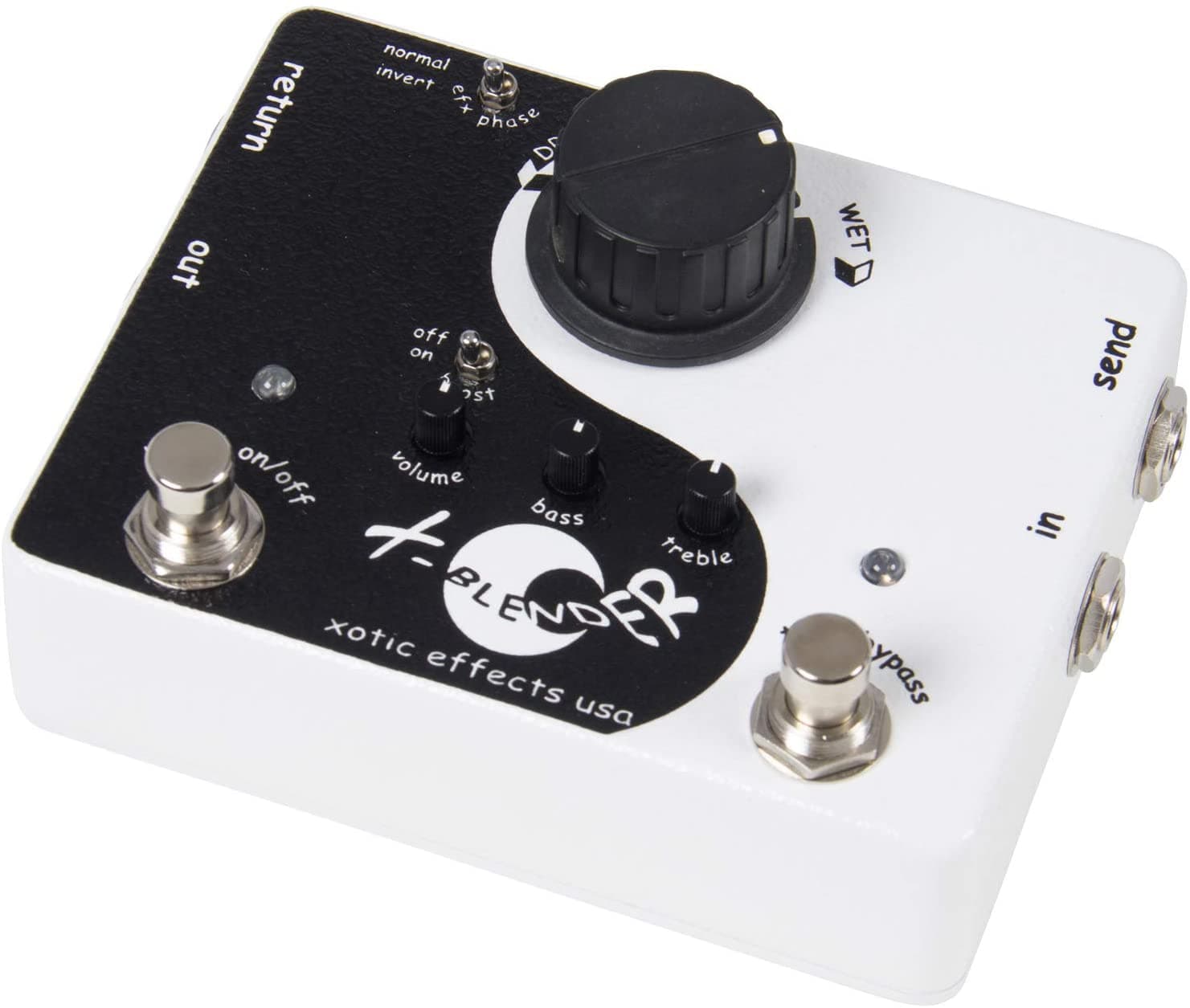 Xotic Effects X-Blender Pedal de Bucle de Efectos Serie/Paralelo Conmutable