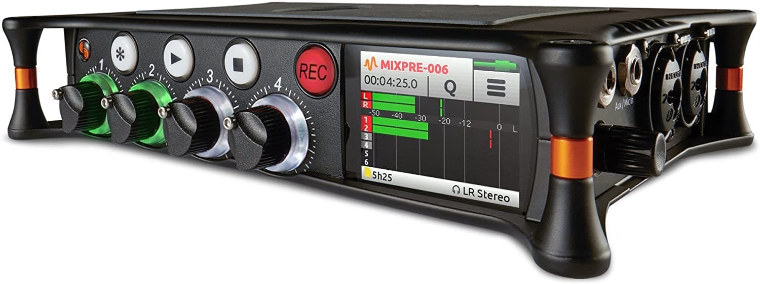 Sound Devices Mixpre-6 Mezcador De Audio Mulitanales Portables Y Usb Audio Placa