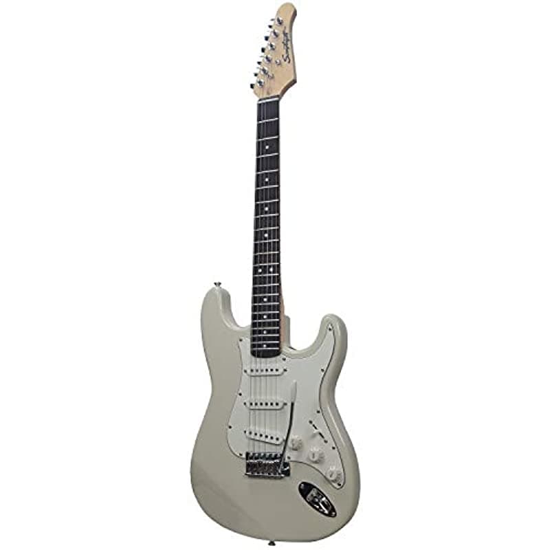 Sawtooth Guitarra Eléctrica de 6 Cuerdas de Cuerpo Sólido para Diestros ST-ES60-ASH