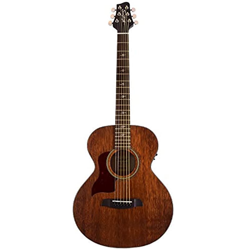 Sawtooth La Serie De Caoba Zurda Solid De Caoba Sólida Acústica-Electric Mini Jumbo Guitarra ST-MH-AEJJR-LH