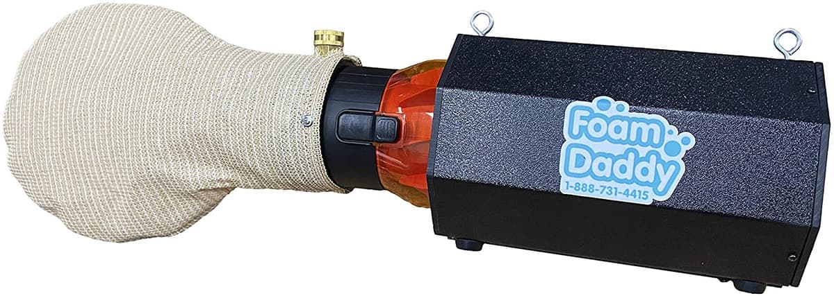 Foamdaddy Easy Standard Foam Machine (Ligera) Gel Incluido Hace 200 Galones De Producción Espuma Para Fiesta Espumosa LFM