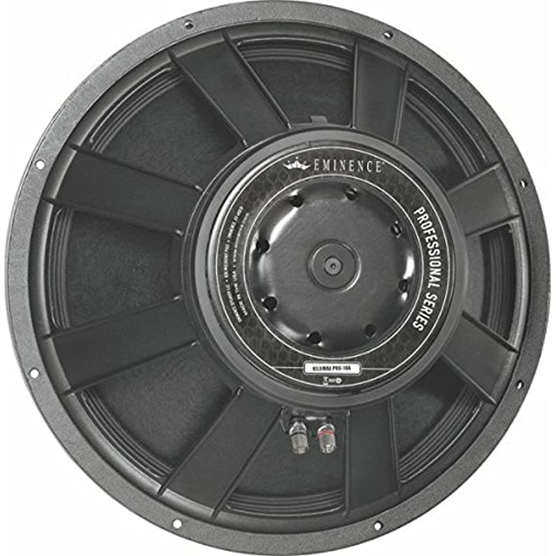 Eminence Kilomax Pro - Altavoz Pa De Repuesto Negro 18 Pulgadas KILOMAXPRO18A