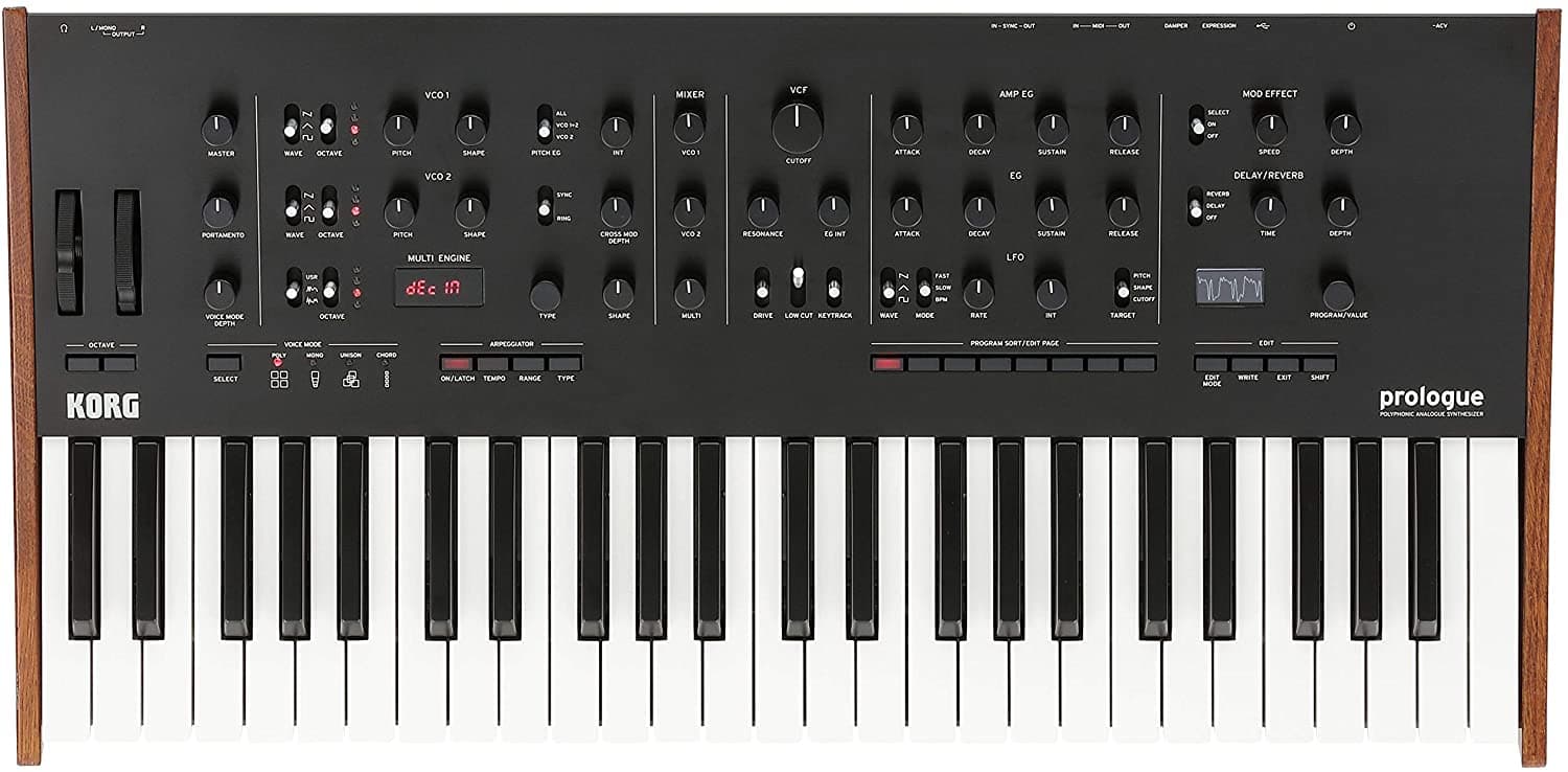 Korg Prologue 49-Key 8-Voice Sintetizador Analógico Prologue-8