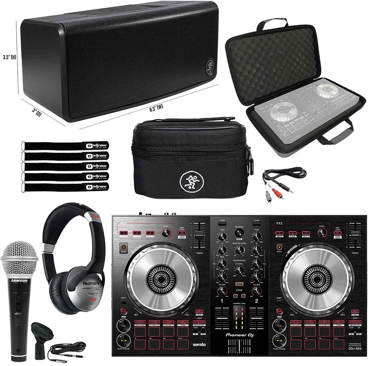 Clutch Pioneer Ddj-Sb3 Inicio De Inicio Dj Controlador Bluetooth Parlante Auriculares & Cases