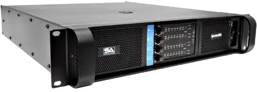 Seismic Audio Epicenter5004 4 Canales Amplificador De Potencia 2000 Watts Rms 8 Ohmios 3400 Vatios Rms 4 Ohmios