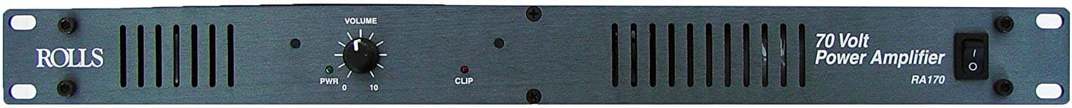 Rolls Ra170 - Amplificador De Potencia De 70 Voltios/70 Vatios