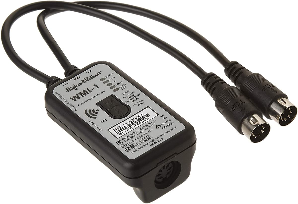 Hughes & Kettner Wmi-1 Interfaz Midi Inalámbrica Para Grandmeister Head HUK-WMI/1