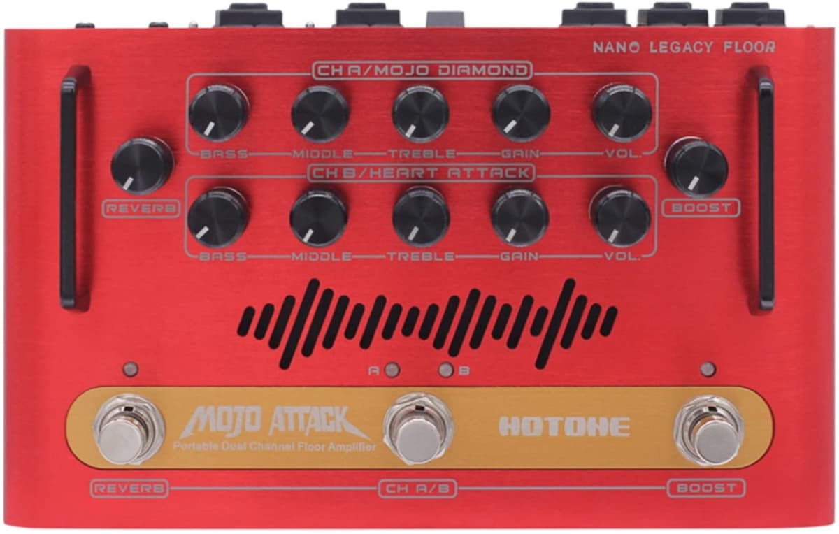 Hotone Nano Legacy Floor Series Mojo Attack - Amplificador De Guitarra Para Suelo (75 W) 276700