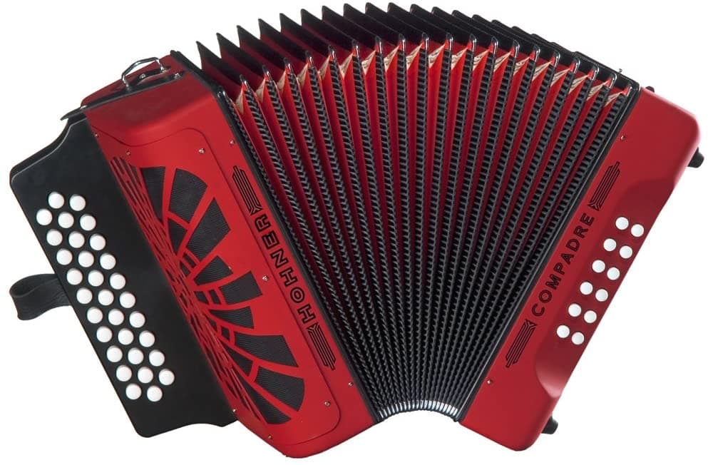 Hohner Compadre Gcf Accordion Red COGR
