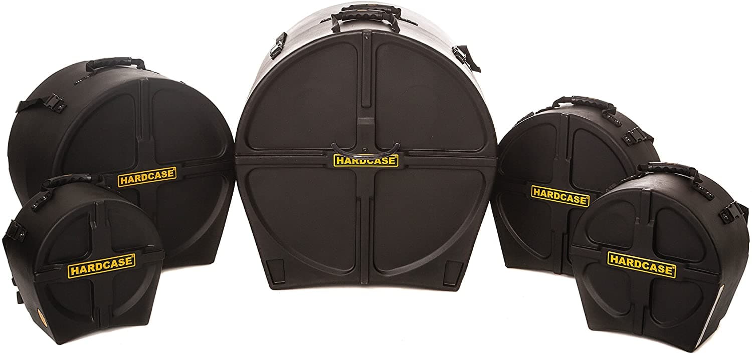 Hardcase Hrockfus3 Drum Case Set 'Rock Fusion' Kits 5 Piezas