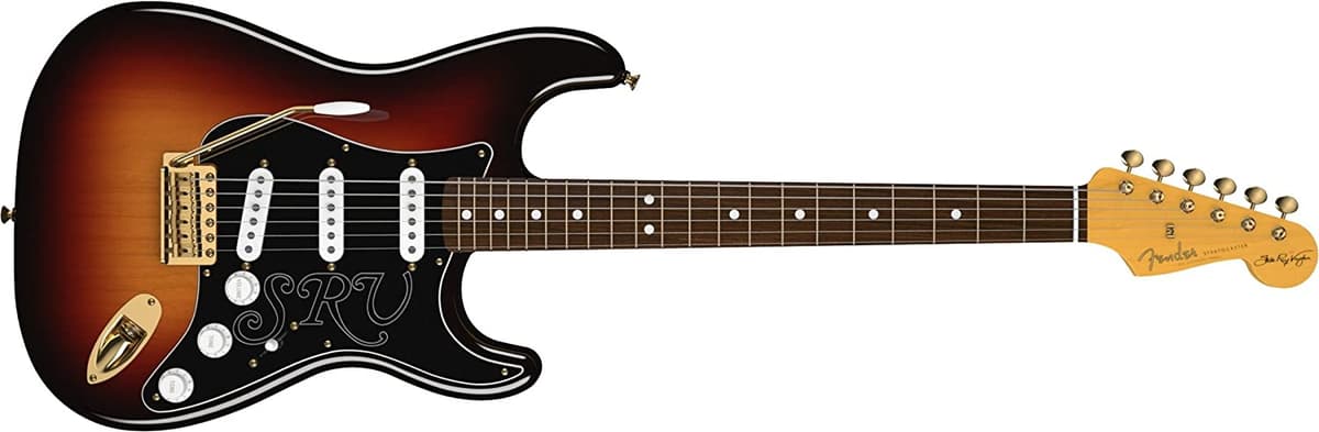 Fender Stevie Ray Vaughan Stratocaster Pau Ferro Diapasón - 3 Colores Sunburst