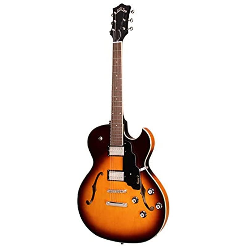 Guild Guitarra Starfire I Sc Semi-Hollow Body Guitarra Eléctrica Antique Burst Florentine Cut Stop Tail Ark St. Collection 379-1910-836