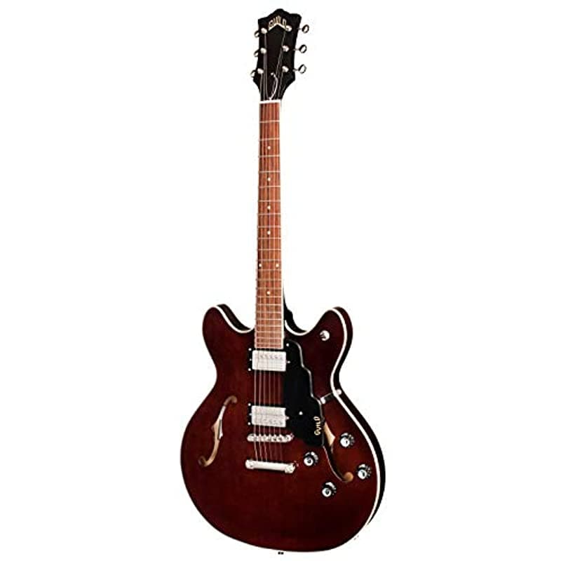 Guild Guitarra Starfire I Dc Semi-Hollow Body Guitarra Eléctrica Vintage Walnut Double Cut Ark St. Colección Starfire I DC VWN