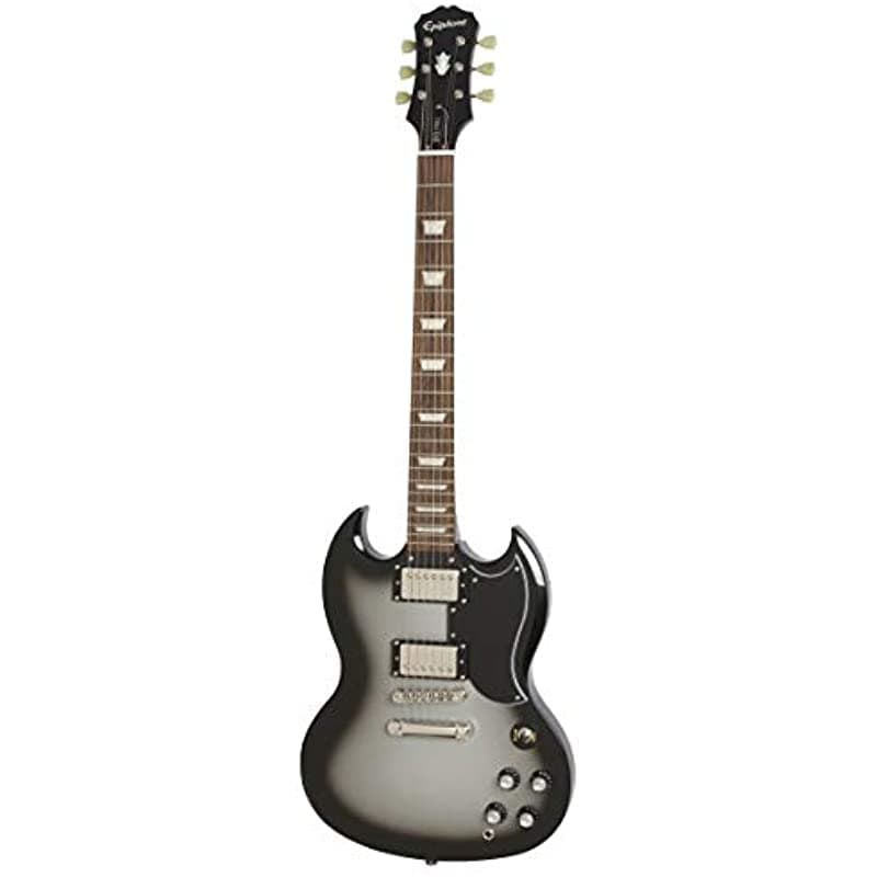 Epiphone 1961 G-400 Pro Guitarra Electrica Bruba De Silver EGGPSBNH3