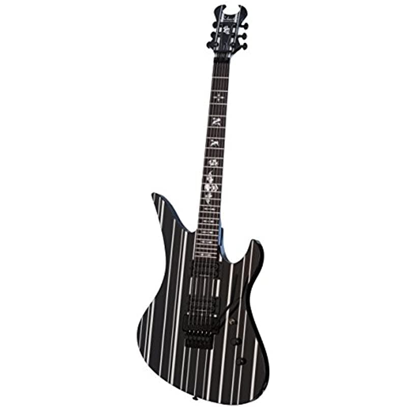 Schecter - Guitarra eléctrica de cuerpo sólido de 6 cuerdas Gloss Black 1739