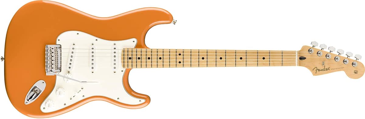 Fender Player Strat Diapasón De Arce Naranja Capri 144502582