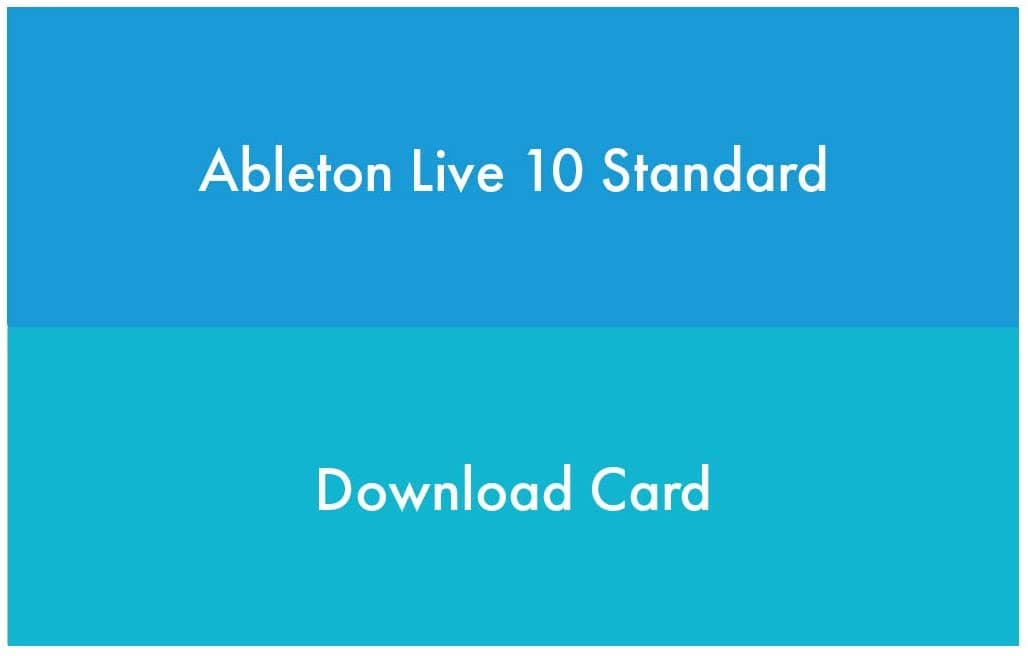 Ableton Software Multitrack Grabación Live 10 Standard