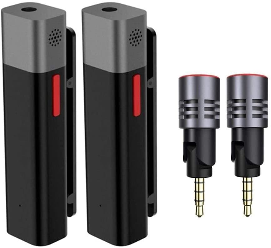 Sabinetek Oficial Smartmike+ Con Micrófono Unidireccional Pro Bundle Profesional Kit - Sistema De Micrófono Bluetooth Inalámbrico (Smartmike+ Black2 + Micrófono Unidireccional) S610