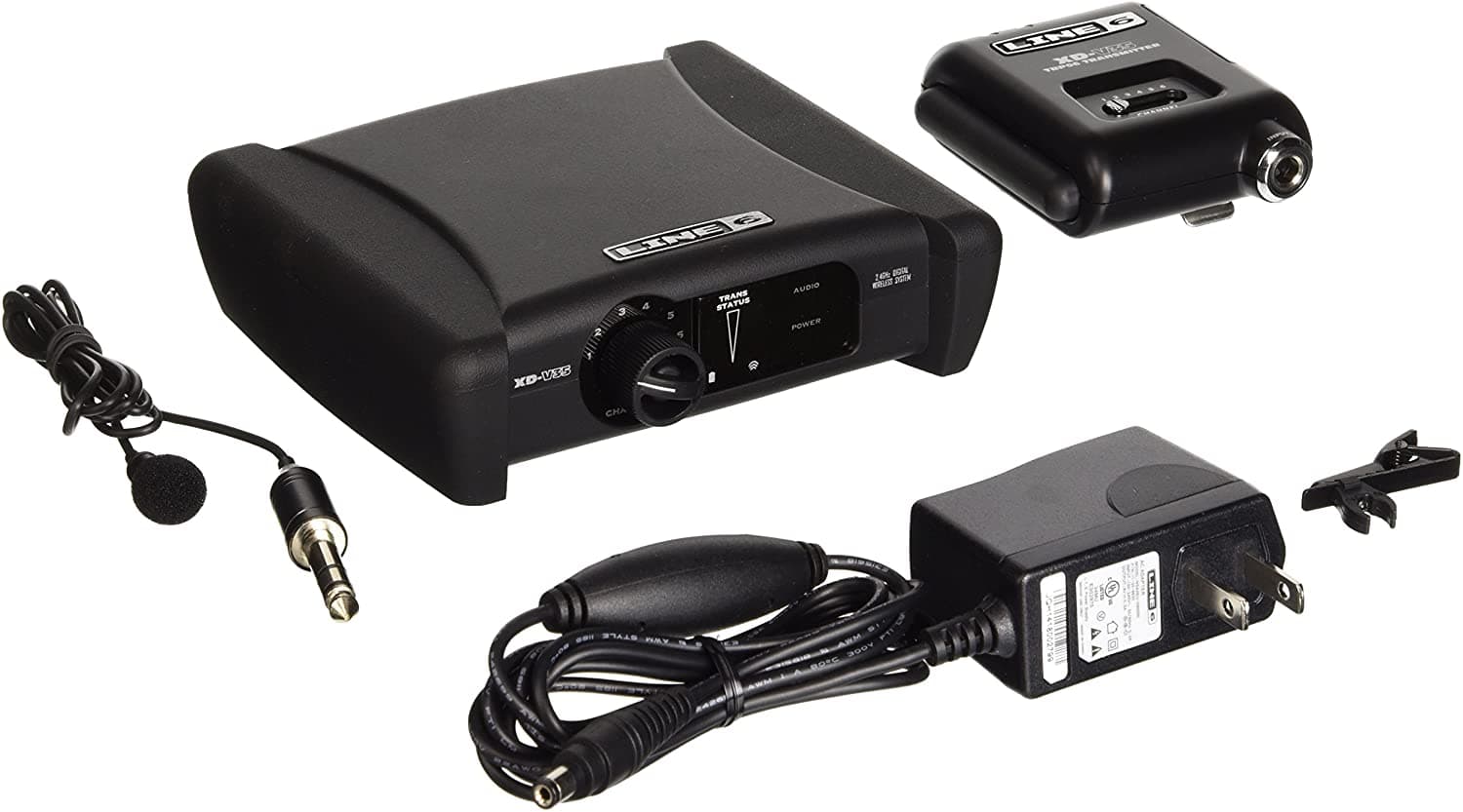 Line 6 Xd-V35L Sistema Inalámbrico Digital Con Transmisor De Bodypack Y Lavalier Negro